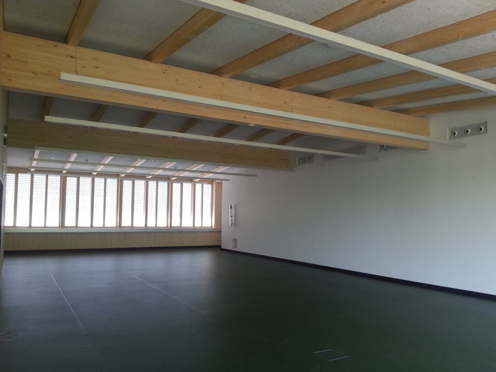 TU-Auftrag Ausbildungszentrum Galgenholz Frauenfeld: Schulungsraum | Krattiger Holzbau AG Amriswil