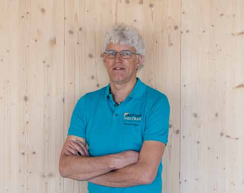 Thomas Krattiger Holzbau-Meister und Geschäftsführer sowie VR bei der Krattiger Holzbau AG Amriswil