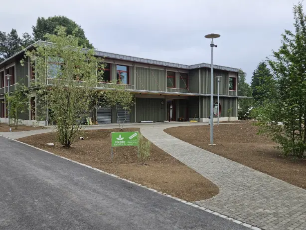 Aussenansicht des Ersatzneubaus Schulhaus Bischofszell Nord