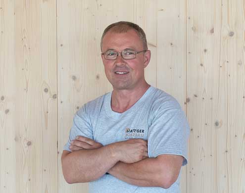 Donato Pace Schreiner bei der Krattiger Holzbau AG Amriswil